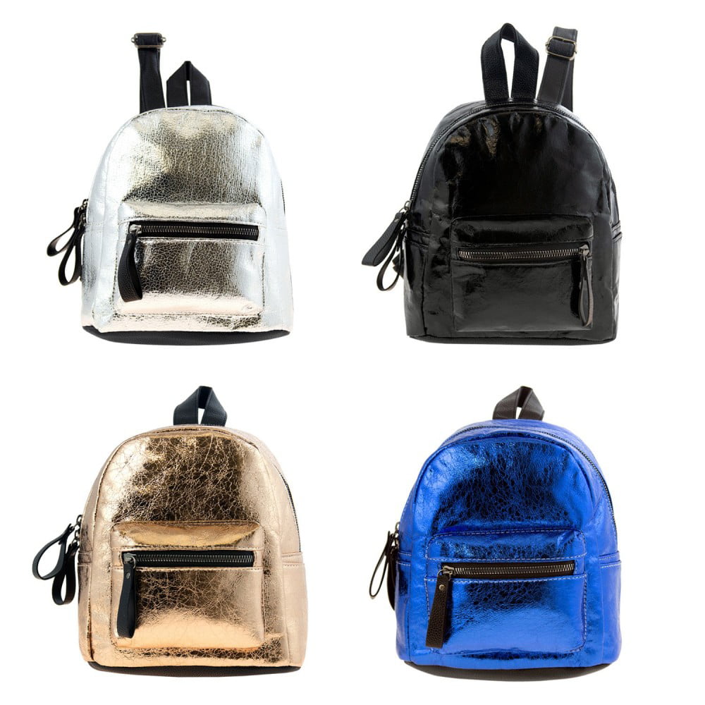Moda West - Wholesale 10&quot; Cute Mini Backpack in 4 Assorted Colors - Bulk Case of 24 - Walmart ...