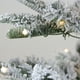 Northlight Arbre de Noël Artificiel Real touchTM Floqué Pré-Éclairé - 7,5' - Lumières à LED Claires et Chaudes – image 3 sur 6