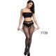 thumbnail image 1 of Conjunto de liga de encaje sexy Medias de seda sexys para mujer Medias de liga transparentes tentadoras con calcetines Talla grande, 1 of 6
