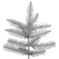 thumbnail image 2 of Vickerman 4.5' x 32" Platinum Fir Artificial Christmas Pencil Tree, Unlit, 2 of 2