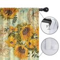 thumbnail image 4 of Blackout Kids Curtains,Sunflower Childrens Insulated Curtains Set Of 2,Bedroom Essentials,Toddler Room Decor 42x54in(106x137cm), 4 of 4