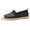 Black, variant on Women's Mules Slip On Style for Relaxation & Lounging Breathable Mesh On Fisherman Shoes With Striped Design For Casual Wear