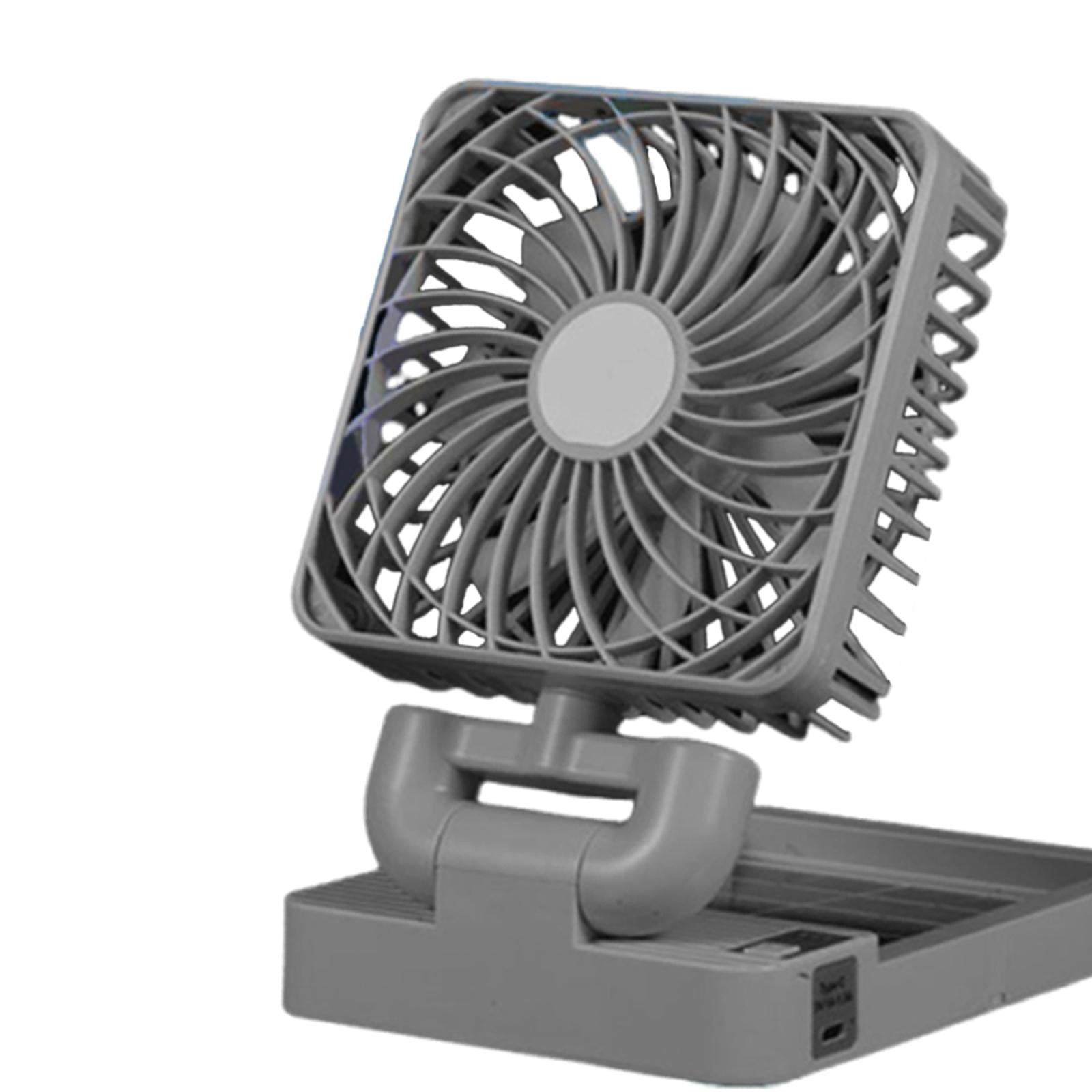 Zxpjkyu Car Cooling Fan Air Circulator Low Noise Powerful Multifunctional 360 degree Rotating black Single head