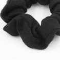 thumbnail image 3 of Pack of 12 Cotton Hair Scrunchies Single Jersey Solid Color Ponytail Holders Hair Ties for Girl (Black), 3 of 10