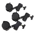 thumbnail image 1 of Light Stand Casters, Light Stand Wheels Flexible 360 Rotating Brake  for Photography, 1 of 7