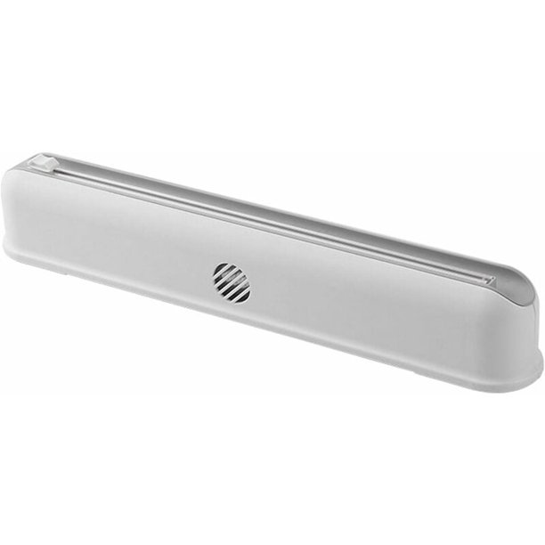 Cortador de papel de aluminio, dispensador de película para alimentos, papel de aluminio y plástico, desenrollador de película para alimentos, práctico cortador de película estirable para rollos de e