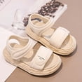 thumbnail image 2 of Viluyesy Boys' and Girls' Adjustable Summer Sports Sandals Lightweight Water-Friendly Outdoor Sandals for Kids White Size 2, 2 of 6