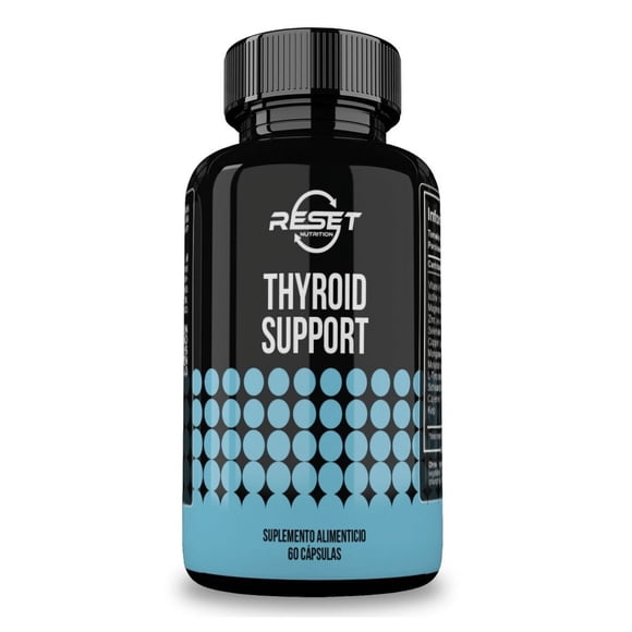 Reset Nutrition Thyroid Support | 30 Servings | 60 Capsules | Hecho en USA RESET NUTRITION Thyroid Support