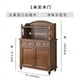 thumbnail image 1 of Luxury Space Saving Sideboard Corner Nordic Wooden Mid Century Living Room Cabinets Drawers Showcase Archivadores Home Furniture My Lux Decor Round, 1 of 18
