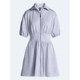 thumbnail image 5 of Scoop Women's and Women's Plus Scubaknit Zip Front Dress, Sizes XS-4X, 5 of 5