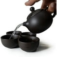 thumbnail image 2 of Yixing Clay Teapot 4 Cups Set，Traditional Chinese Kung Fu Tea Set, 2 of 6