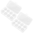thumbnail image 1 of SHISUYAN Chic Makeup Sponge Organizer Dustproof for Daily Use 2Pcs 7.9x4.3in, 1 of 8