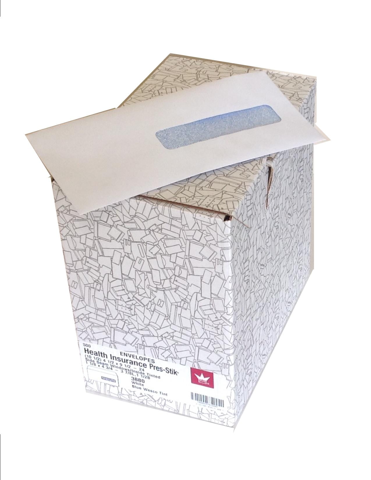 Self-Seal Closure~Right Window Envelope~ 9 x 13 Pack of 100 for Claim Insurance HCFA-1508 CMS-1500 Forms Security Envelopes