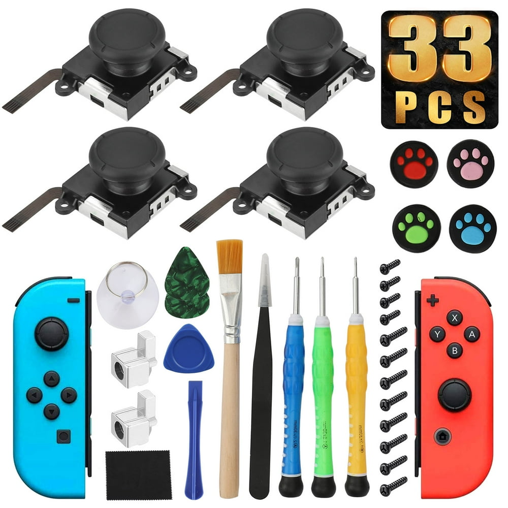 3D Analog Joystick Replacement Switch for Nintendo Switch Lite, Joysticks Compatible with