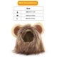 thumbnail image 5 of Pet Animal Mane Hair Divertido Pet Cute Headwear Disfraz fresco para la fiesta Eccomum Talla M, 5 of 7