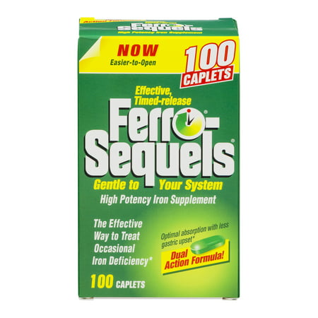 Ferro-Sequels High Potency Iron Supplement - 100 CT100.0