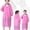 Pink, variant on Raincoat+Pants Family Pack Adult Disposable Ponchos with Hood Ideal for Outdoor Activities in The rain