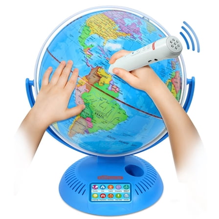 Talking Globe - Interactive Globe for Kids Learning with Smart Pen for Children