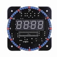 thumbnail image 2 of Kit De Reloj De Tubo Digital LED, Rotación De Control De Luz, Pantalla De Temperatura, Reloj Despertador, Diseño Enchufable, Arte Para La Escuela De, 2 of 7