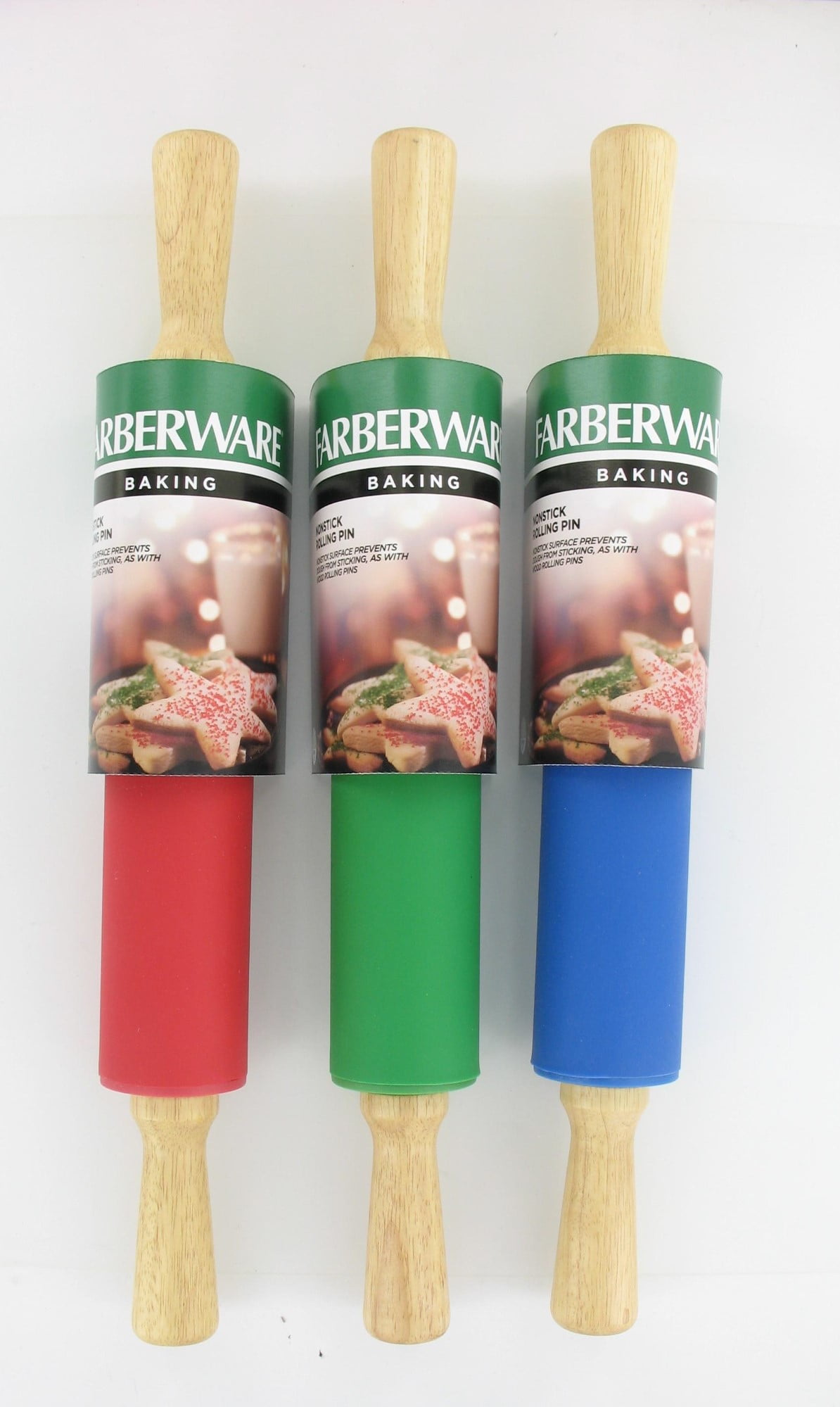 Farberware Blue Wood Rolling Pin Walmart Inventory Checker BrickSeek