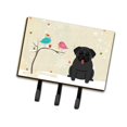 thumbnail image 1 of Christmas Presents Between Friends Pug Black Leash or Key Holder, 1 of 1