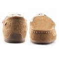 thumbnail image 3 of Parfeying Men's Indoor Outdoor Sheepskin Moccasins Slippers Memory Foam Driving Style Shoes, 3 of 8