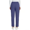thumbnail image 3 of Boyscolos Women's Stretch Scrub Pants Mid Rise Pull On Workwear Cargo Pocket Full Elastic Waist Medical Uniform Comfortable, 3 of 4