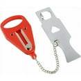 thumbnail image 1 of Portable Door Lock, Travel Lock, AirBNB Lock, School Lock also for Home Security (Red), 1 of 5