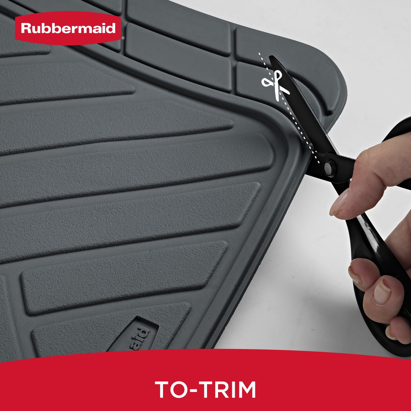 Rubbermaid Car Floor Mats Set, Lightweight Floor Mats,All-Weather Rubber  Car Mats, Non-Slip, Easy to Clean, Universal Fit for Cars, Trucks & SUVs, Gray