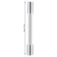 thumbnail image 4 of Manguera de extensión de grifo, lavabo antisalpicaduras, lavabo de cocina, lavado, alargado, giratorio, accesorios de inodoro, suministros, blanco, 30 cm Monstrate HA009319-06, 4 of 6