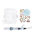 thumbnail image 1 of Fujifilm Instax Mini 12 Étui Protecteur Transparent avec Autocollants Amusants et Sangle Réglable - Ensemble d'Accessoires 3-en-1 pour Appareil Photo Instantané (Paquet B), 1 of 7