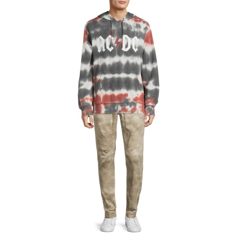 Ac dc cheap tie dye sweatshirt