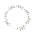 thumbnail image 2 of Diadema de boda Aro para el cabello Fernando Elegante para niña y mujer Tocado de boda Plata, 2 of 8