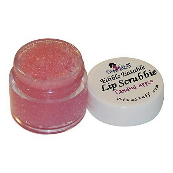 Candy Apple Flavor Lip Scrub, By Diva Stuff