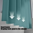 thumbnail image 7 of Shower Curtain Waterproof And Mildews Proof Bathroom Shower Curtain Punch-free Light Transmitting And No Transparent Bathroom Partition Curtain, Usupdd 2025 Shower Curtain Waterproof And Mildews, 7 of 7