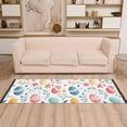 thumbnail image 2 of Yayeee Runner Rug for Bedroom 2'x6' Machine Washable Hallway Non Slip Mat, Cute Easter Eggs, 2 of 8