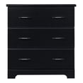 thumbnail image 5 of Storkcraft Brookside 3 Drawer Kids and Baby Dresser Black, 5 of 7