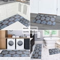 thumbnail image 6 of Bohemian Retro Geometric Patterns Kitchen Rugs and Mats Sets Of 2,Kitchen Decoration Rugs,Rubber Backing Non-Slip Floor Mat for Sink Washable Waterproof Laundry Room Runner Rugs, 6 of 7