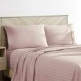 thumbnail image 2 of Brielle Home 300 Thread Count 100% Cotton Dobby Striped Sheets Collection, 2 of 5