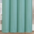 thumbnail image 4 of Neil Blackout Energy Saving Window Curtain Grommet Panels 52 in. W x 90 in. L, Set of 4 Panels - Aqua, 4 of 5