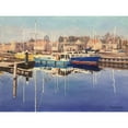 thumbnail image 3 of Stube, Ling 18x15 Black Modern Framed Museum Art Print Titled - Netherlands Landscape III, 3 of 5