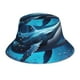 thumbnail image 1 of Balery Colorful Ocean Whale Sombreros para el sol para hombre y mujer, sombrero de pescador con UPF 50+, 1 of 6