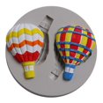 thumbnail image 3 of Molde decorativo de silicona para hornear pasteles, Fondant, patrón de globo aerostático (50-615), 3 of 5