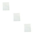 thumbnail image 2 of Wweixi Eye Face Gems Rhinestone Stickers Beads No Glue Eyebrow Rainbow Makeup Jewelry Accessory DIY Decorations Wedding White 3Set, 2 of 6
