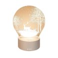 thumbnail image 1 of 7 Color LED Night Light for Kids with USB or 3 AAA Battery Power 20 cm Plastic Shade Room Decoration Gift, 1 of 5