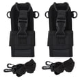 thumbnail image 3 of Estuche Tipo walkie-Talkie, Estuche de Radio,Correa de Hombro Ancha Ajustable de Nylon Universal MSC-20D Cubierta Protectora de walkie-Talkie (Paquete de 2) Ecomeon no, 3 of 4