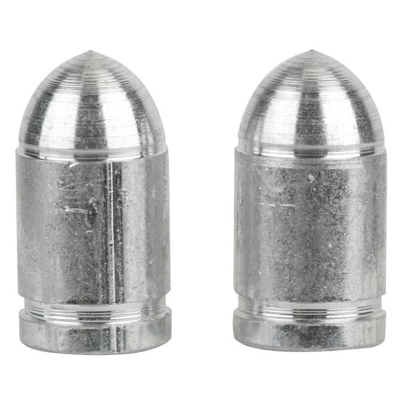 Trik Topz Valve Caps Presta Bullet Silver PV