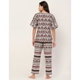 thumbnail image 4 of Moomaya Sleepwear, Cotton Night Suit Set, Printed 2 Pcs Loungewear For Women'S, 4 of 8