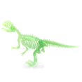 thumbnail image 5 of Figura en miniatura de esqueleto de dinosaurio vivo, juguete de arqueología infantil de recompensa de estudiante, pincho de dinosaurio nocturno Feliz Sencillez, 5 of 5