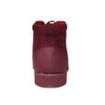 thumbnail image 6 of Mens Tayno Modern Chukka Boot Micro Suede Soft Comfortable Cushion Troupe Wine, 6 of 11